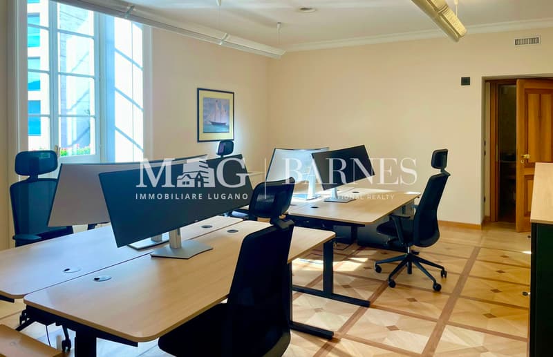 Lugano Centro: Uffici con vista lago in palazzo storico (9)