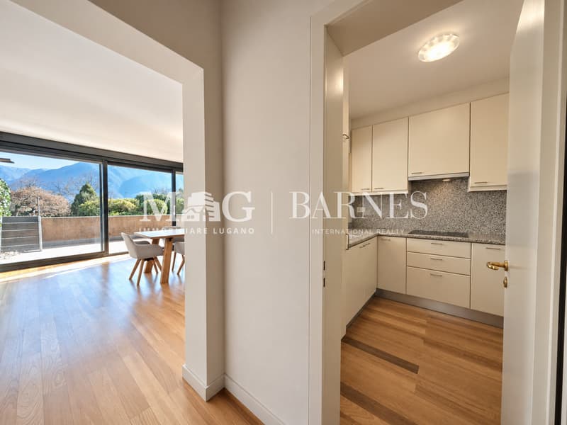 Collina d'Oro, Lugano: Appartamento 3.5 locali con terrazzi e giardino (5)