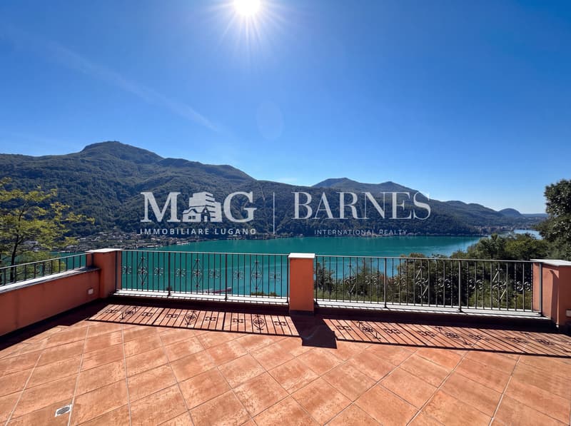 Vico Morcote: Villa signorile con vista Lago di Lugano (7)