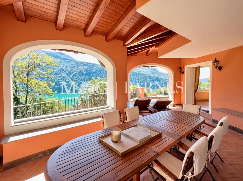 Vico Morcote: Villa signorile con vista Lago di Lugano (3)