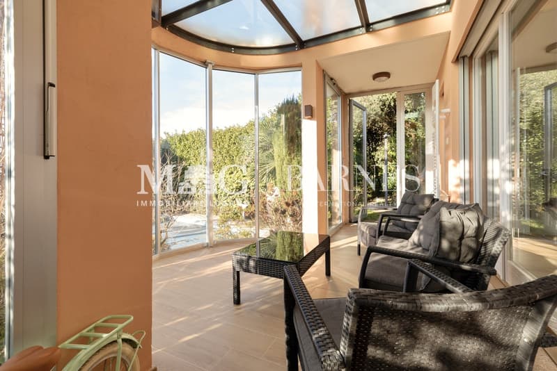 Montagnola, Collina d'Oro: Villa unifamiliare con piscina e vista lago (4)