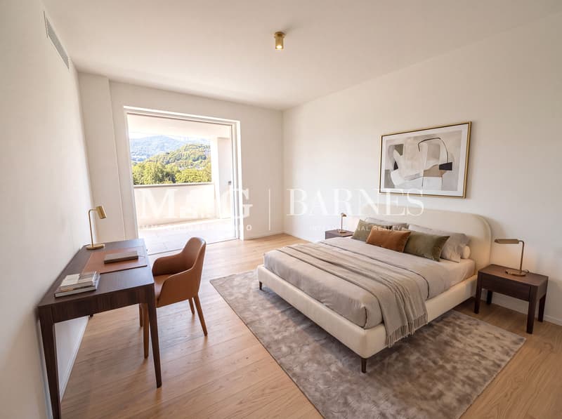 Collina d'Oro: nuovo attico con 190 m² di terrazze (6)