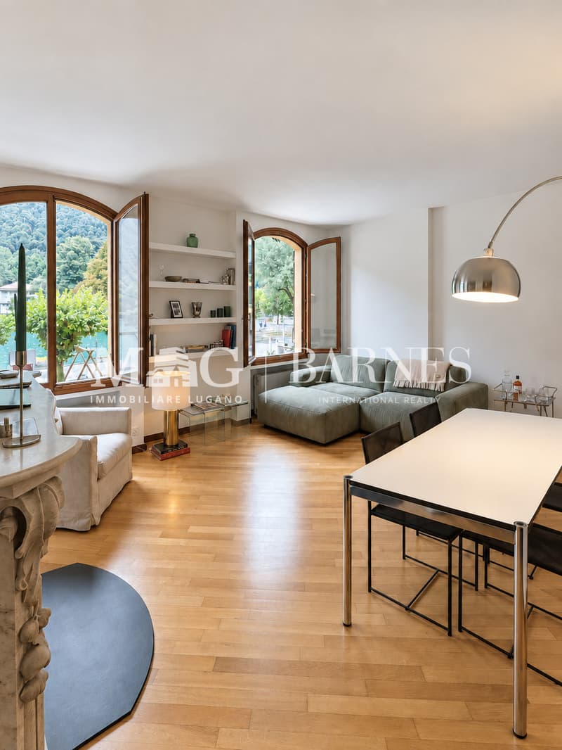 Riva San Vitale: Casa indipendente fronte lago (2)