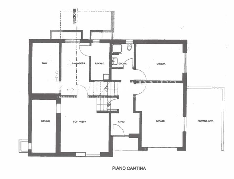 Gentilino: Villa con ampi spazi, giardino e portico (9)