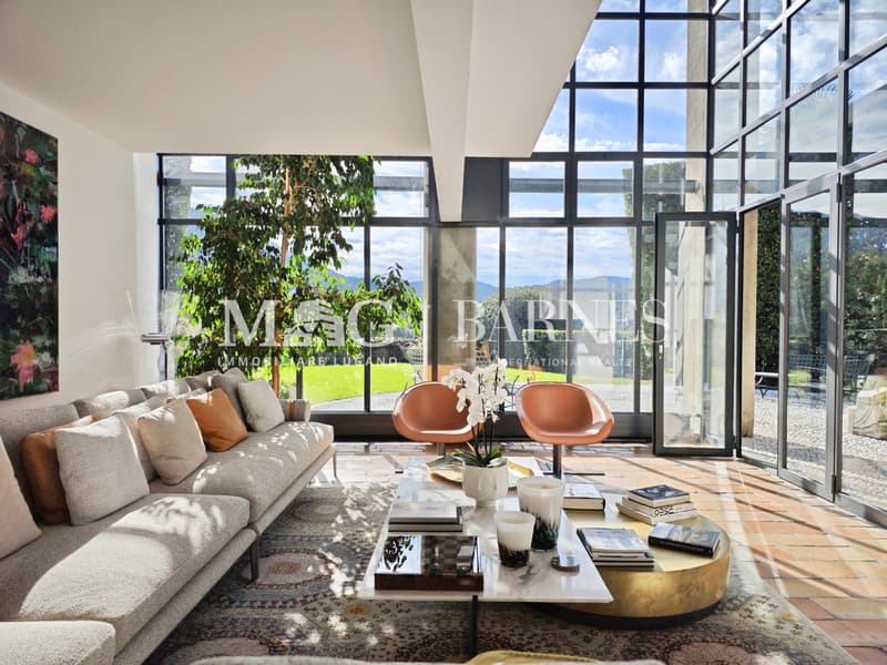 Elegante villa d'autore con giardino vicino al centro di Lugano (3)