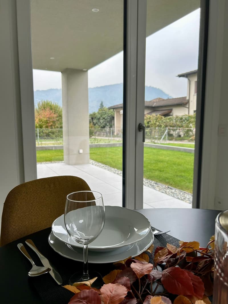 AMMOBILIATO ALTO STANDING - 2.5 locali con grande giardino privato (prima locazione) (8)