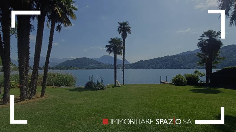 Esclusiva Villa Fronte Lago con spiaggia privata (8)