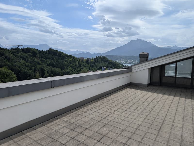 Exklusives Bijou mit riesengrosser Terrasse und Blick auf das Luzerner Seebecken (3)