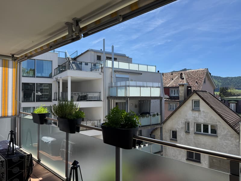 Aussicht Balkon