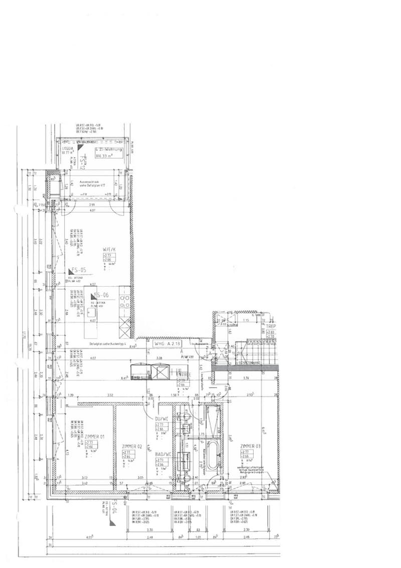 Grundriss Wohnung