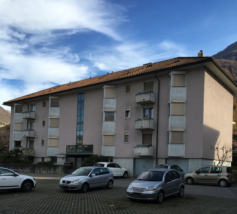 Grazioso 3.5 locali al 1° piano a Camorino (1)