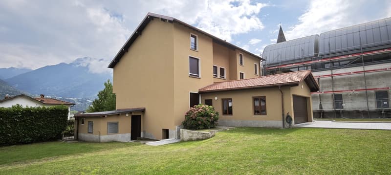 4 locali in casa bifamiliare interamente ristrutturata a Monte Carasso (2)
