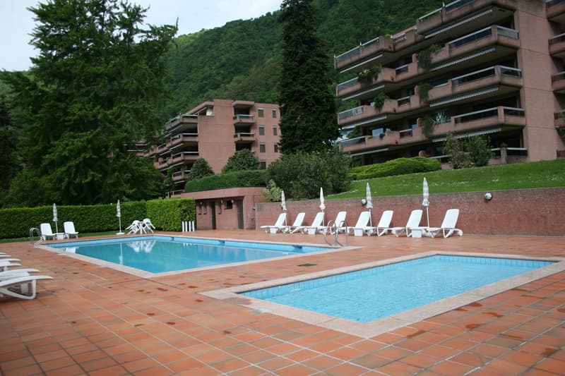 Appartamento con bella vista sul lago di Lugano e monti circostanti a Melide (2)