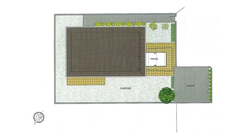 Villetta con giardino e piscina a Mendrisio (9)