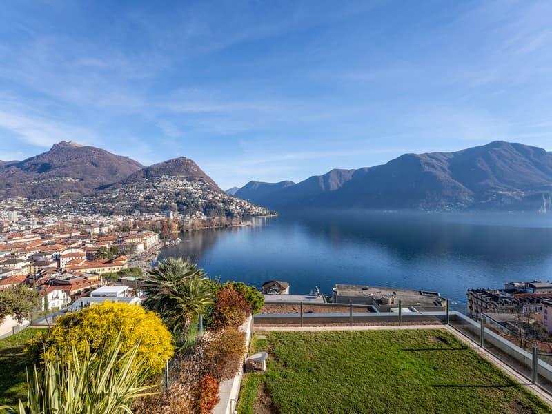 Splendido attico di 5.5 locali con vista panoramica a Lugano (10)