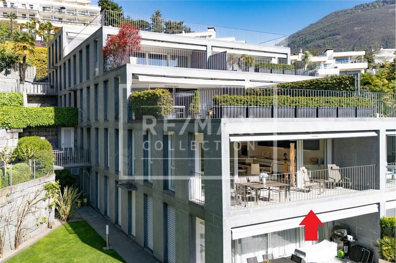 Appartamento di 3,5 locali in posizione centrale ma molto tranquilla ad Ascona (3)