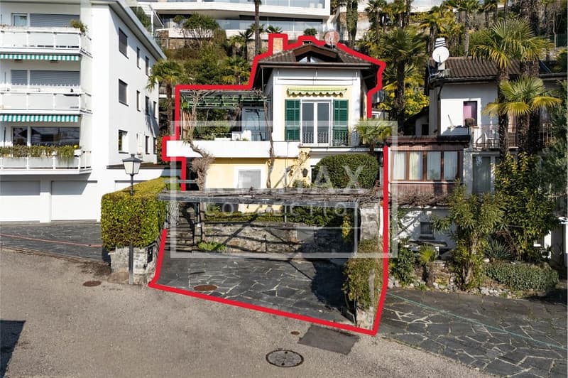 Affascinante Villetta con vista lago in posizione privilegiata ad Ascona (3)