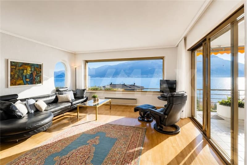 Magnifico appartamento di 4.5 locali con giardino e vista lago (4)