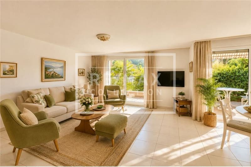 ASCONA appartamento di 3.5 locali con giardino e piscina / residenza secondaria (3)