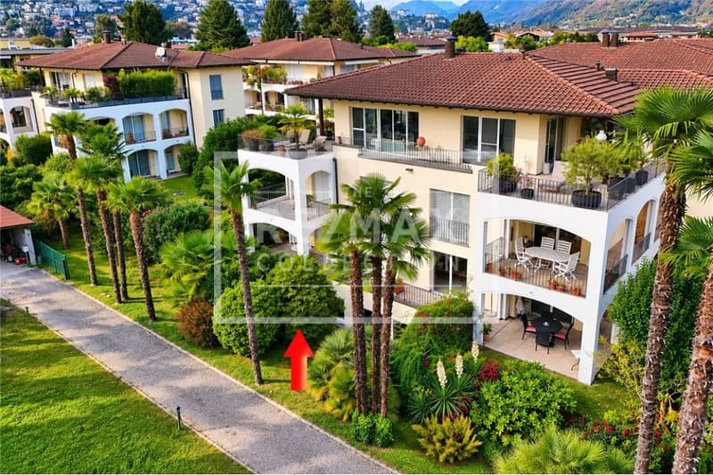 ASCONA appartamento di 3.5 locali con giardino e piscina / residenza secondaria (1)