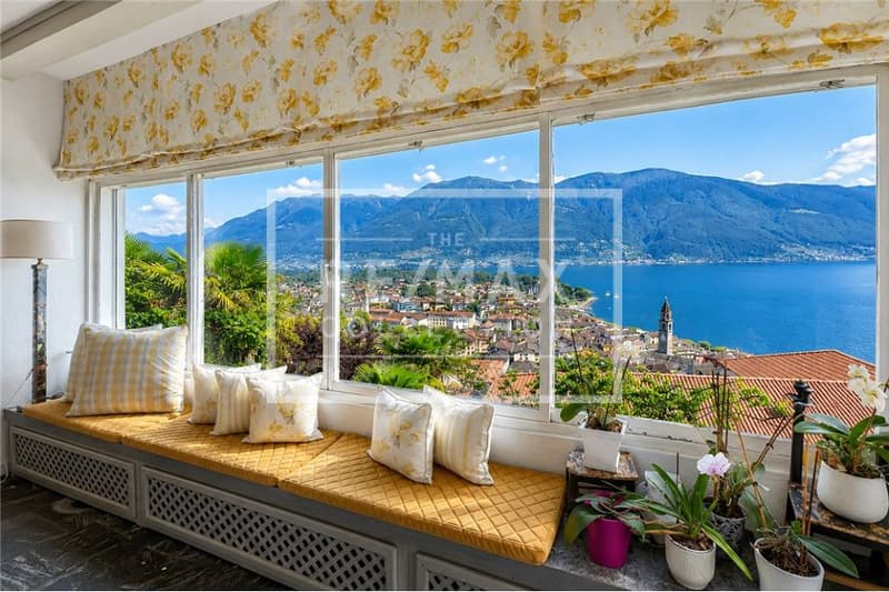 Villa in posizione privilegiata ad Ascona con vista sul lago (3)