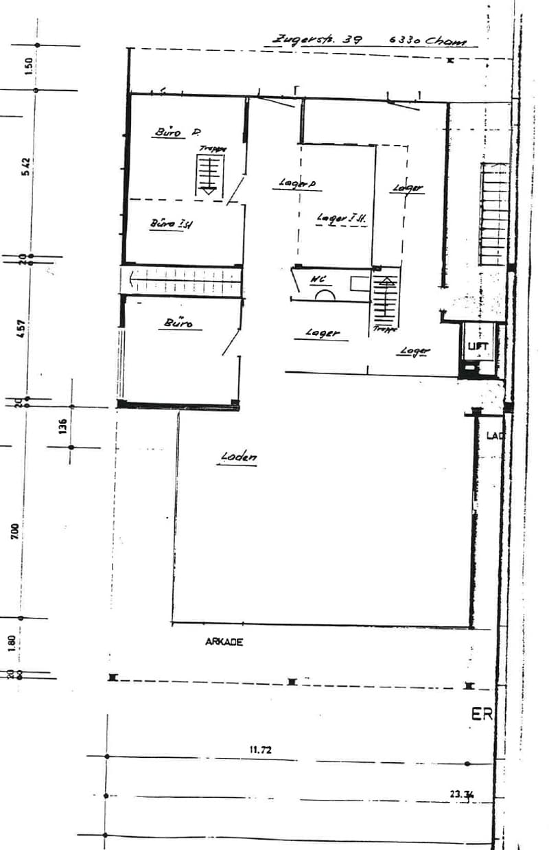 Floor plan with multiple rooms, including living room, bedrooms, and a balcony