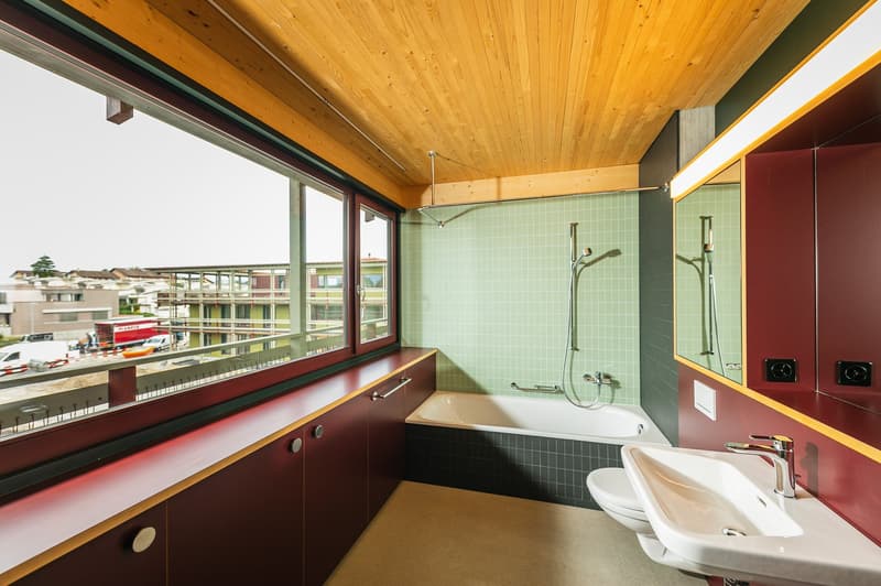 5.5-Zimmer-Dachgeschosswohnung mit aussergewöhnlicher Architektur (10)