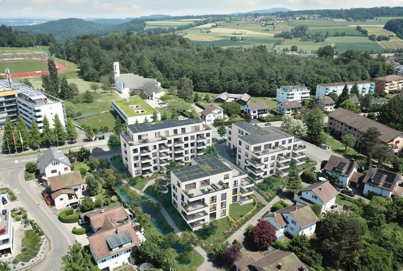 Gartenwohnung 3.5 Zimmer (2)