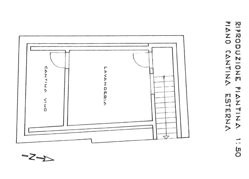 Kitchen, storage room, bathroom, balcony