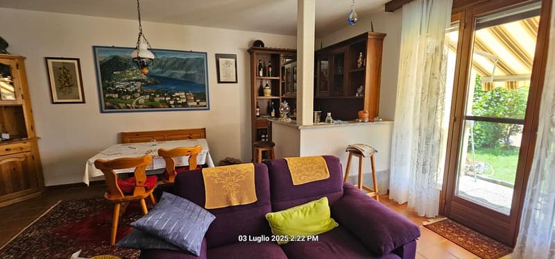 Appartamento 3.5 lo con piscina e vista panoramica a Cademario / Anche per vacanza (6)