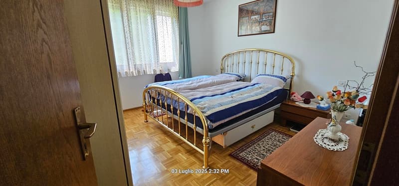 Appartamento 3.5 lo con piscina e vista panoramica a Cademario / Anche per vacanza (9)