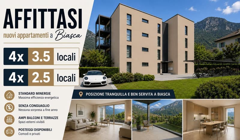 Appartamento moderno di 2.5 locali con vista sulle montagne a Biasca (5)