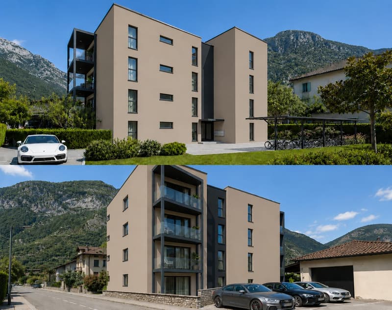 Appartamento moderno di 2.5 locali con vista sulle montagne a Biasca (6)