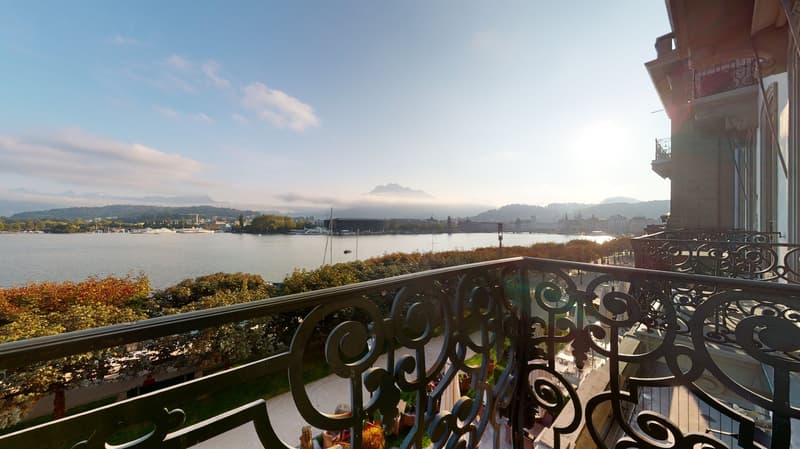 Möblierte Luxus Residenz mitten in Luzern mit Balkon und Seesicht (9)