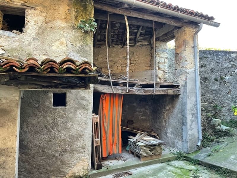 Terreno edificabile + casa ticinese a Breggia Sagno (15)