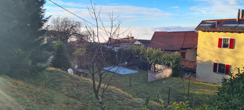 Terreno edificabile + casa ticinese a Breggia Sagno (4)