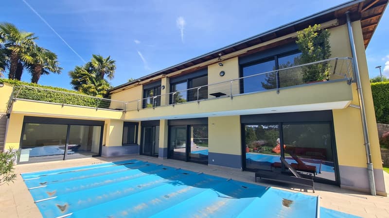 Villa Luganese: Un’oasi di rara eleganza e assoluta riservatezza a pochi minuti da Lugano (4)