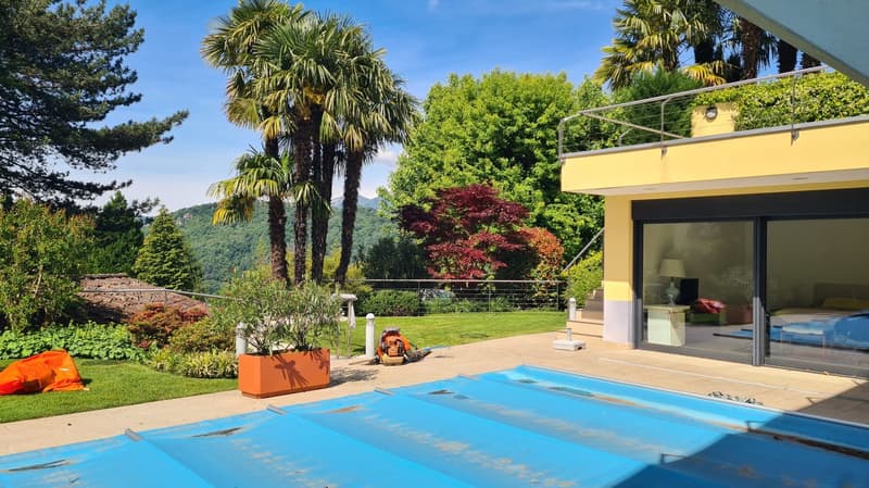 Villa Luganese: Un’oasi di rara eleganza e assoluta riservatezza a pochi minuti da Lugano (6)