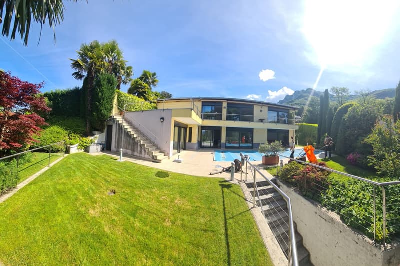 Villa Luganese: Un’oasi di rara eleganza e assoluta riservatezza a pochi minuti da Lugano (10)