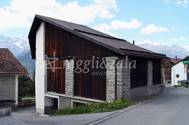 Charmanter Hausteil mit Heuschopf und Entwicklungspotenzial (3)