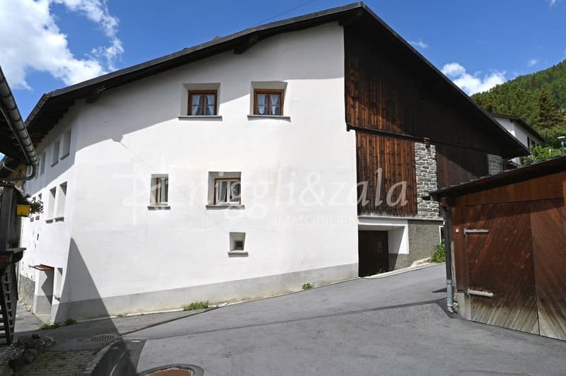 Charmanter Hausteil mit Heuschopf und Entwicklungspotenzial (5)