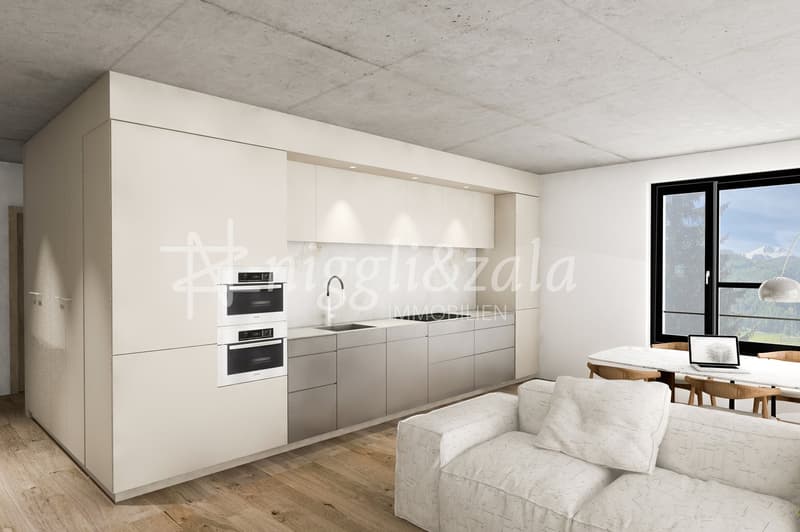 Letzte Wohnung - geschmackvolle 4.5-Zimmerwohnung mit Loggia für Ortsansässige (2)