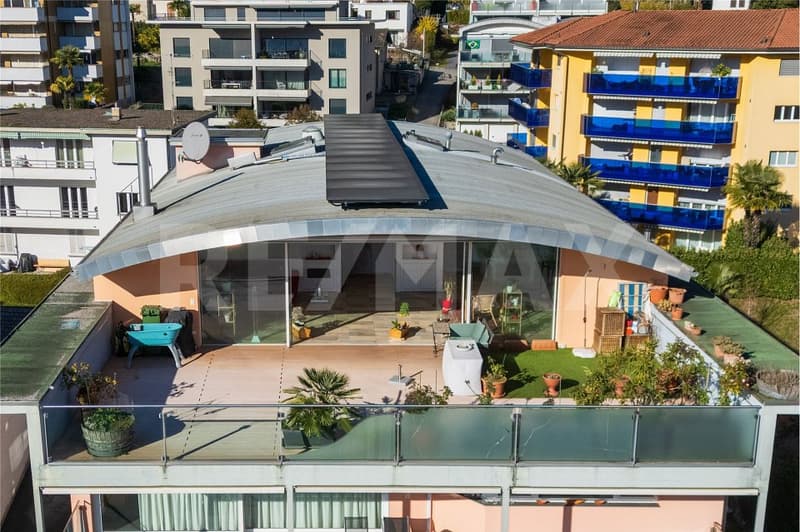 Appartamento attico con bella vista lago (4)
