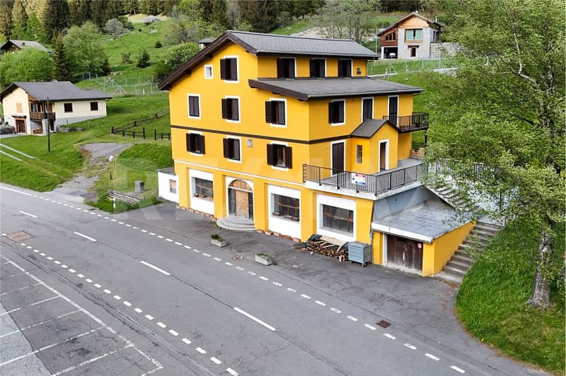 Ex ristorante/hotel con grande potenziale a Pian San Giacomo (1)