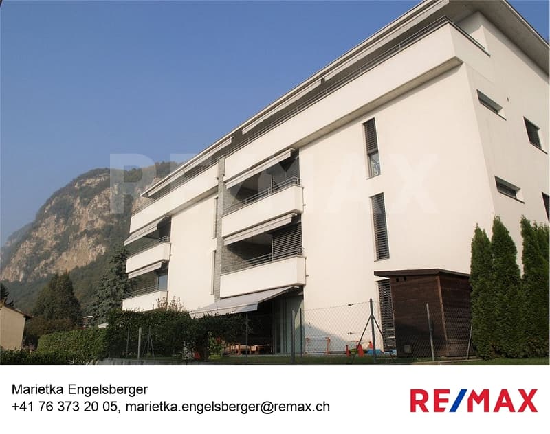 4.5 locali con terrazza coperta in una piccola residenza a Mendrisio (1)