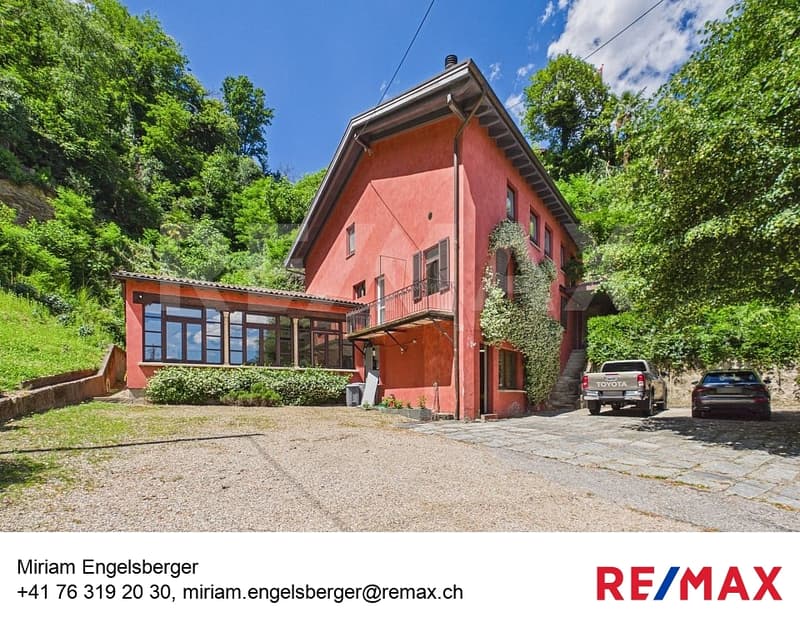 Proprietà plurifamiliare nel verde con potenziale edificatorio (1)