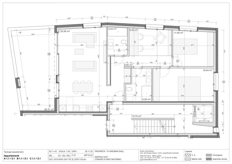 Floor plan, two bedrooms, living room, dining room, kitchen, balcony, bathroom, utility room