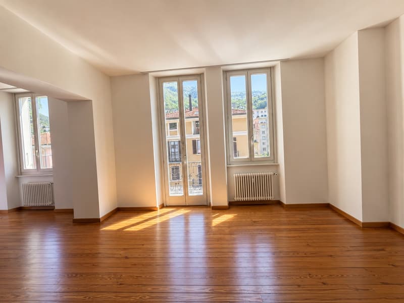 Affittasi 5.5 locali completamente ristrutturato in casa d’epoca – posizione privilegiata (7)