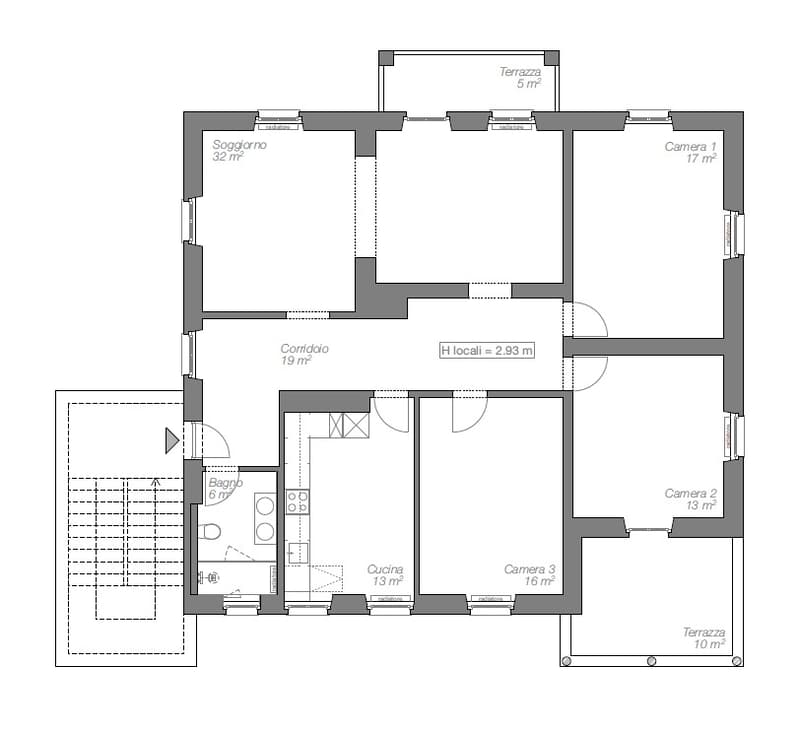 Affittasi 5.5 locali completamente ristrutturato in casa d’epoca – posizione privilegiata (11)