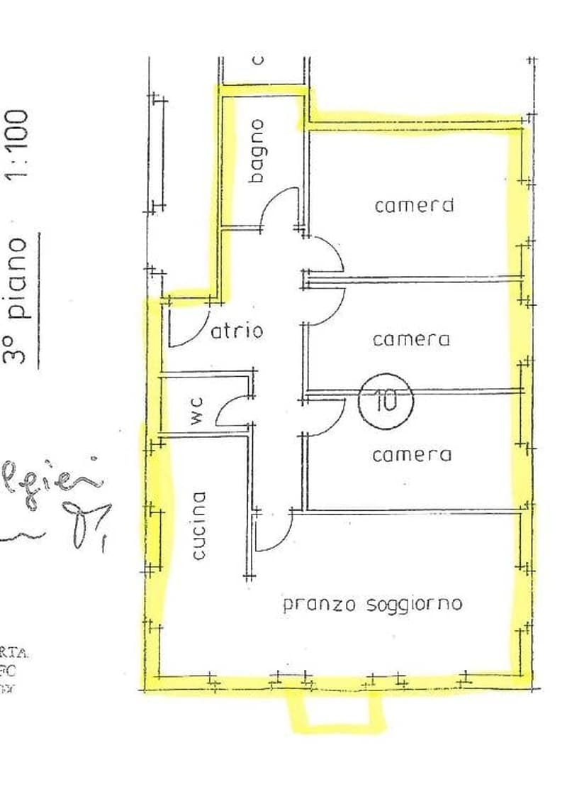 4.5 locali - ultimo piano - Giubiasco (13)